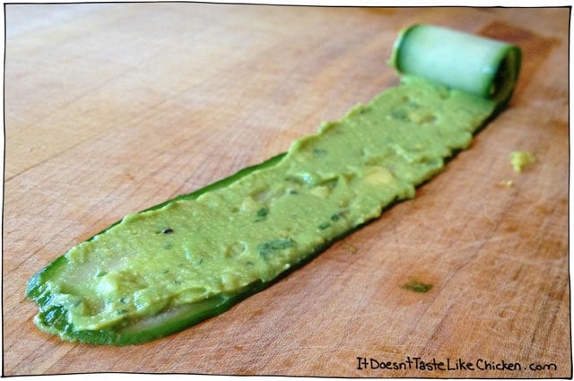 avocado-cucumber-rolls-appetizer