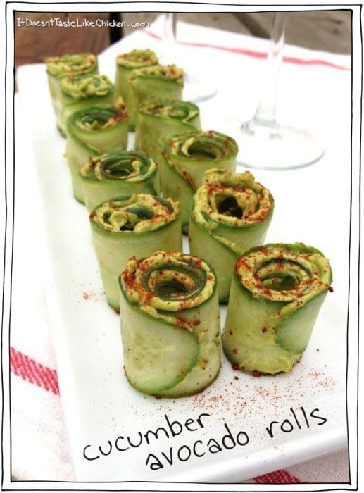 cucumber-avocado-rolls