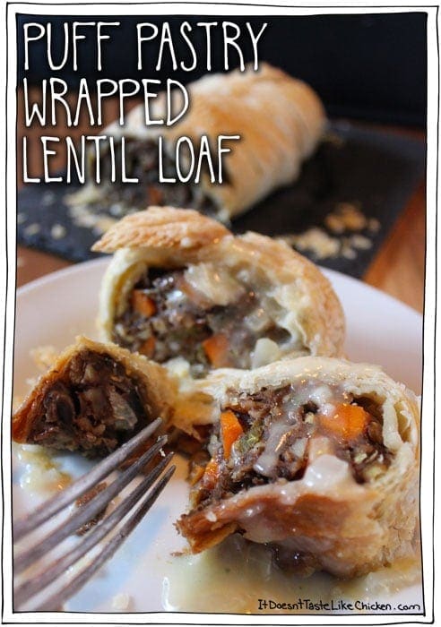 puff-pastry-wrapped-lentil-loaf