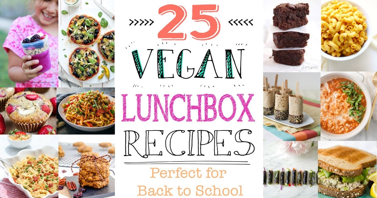25 Vegan Lunchbox Recipes - Perfect for Back to School • It Doesn't ...