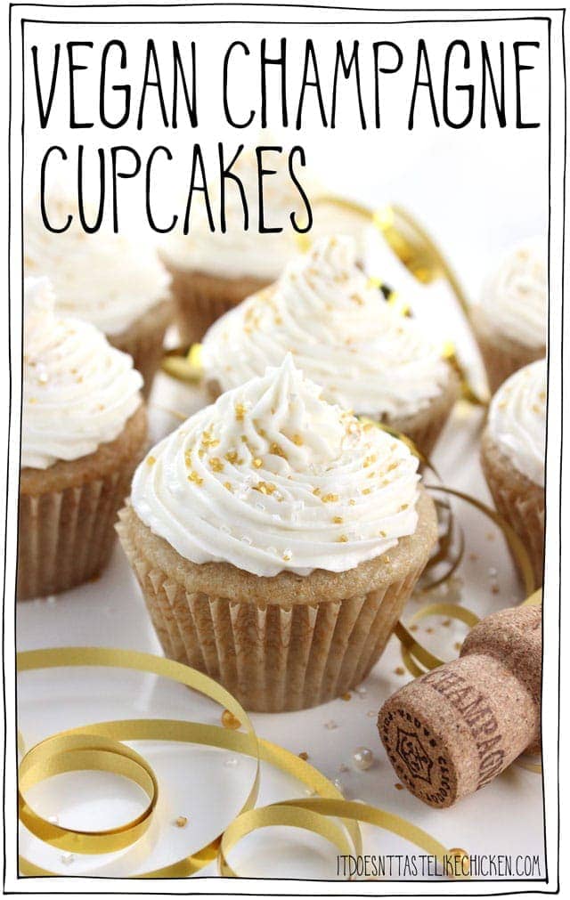 Pop the champagne for your mom with these cupcakes!