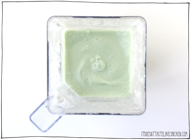 The Ultimate Vegan Shamrock Shake! This dairy-free St. Patrick's day dessert is easy to make! Just freeze coconut milk in an ice cube tray and blend with plant-based milk and some flavourings for a creamy, delicious, mint milkshake. #itdoesnttastelikechicken #stpatricksday #stpatricksdayrecipe #veganrecipes