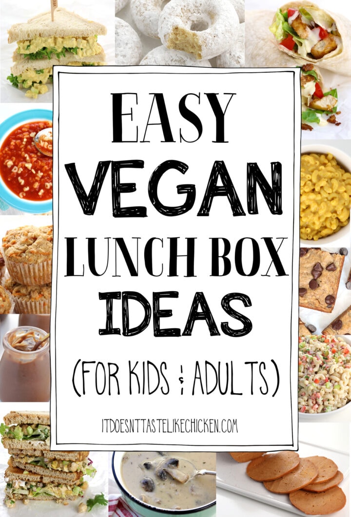 35 Easy Vegan Lunch Box Ideas (for kids & adults) • It Doesn't Taste ...