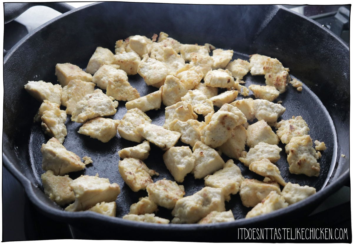 Pan fry until lightly browned all over.