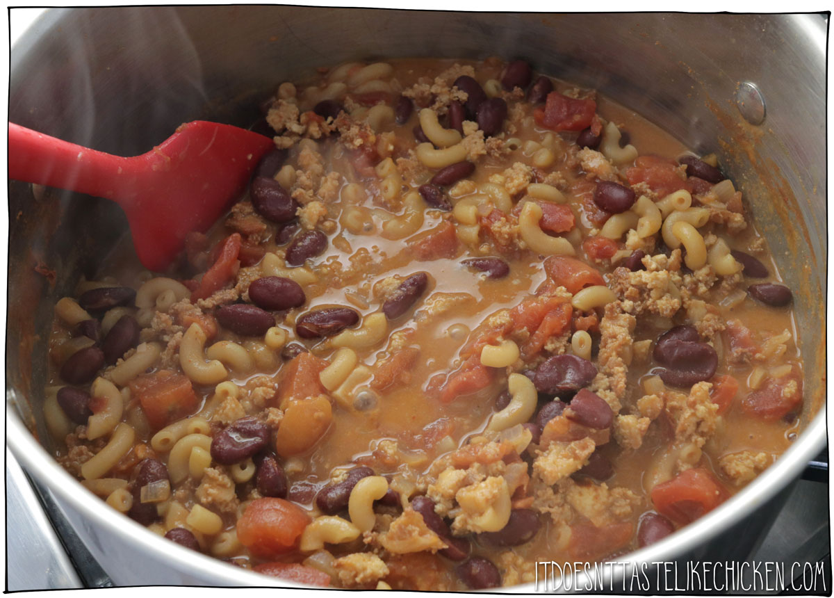 the best vegan chili mac and cheese recipe easy 06 » Healthy Vegetarian Recipes