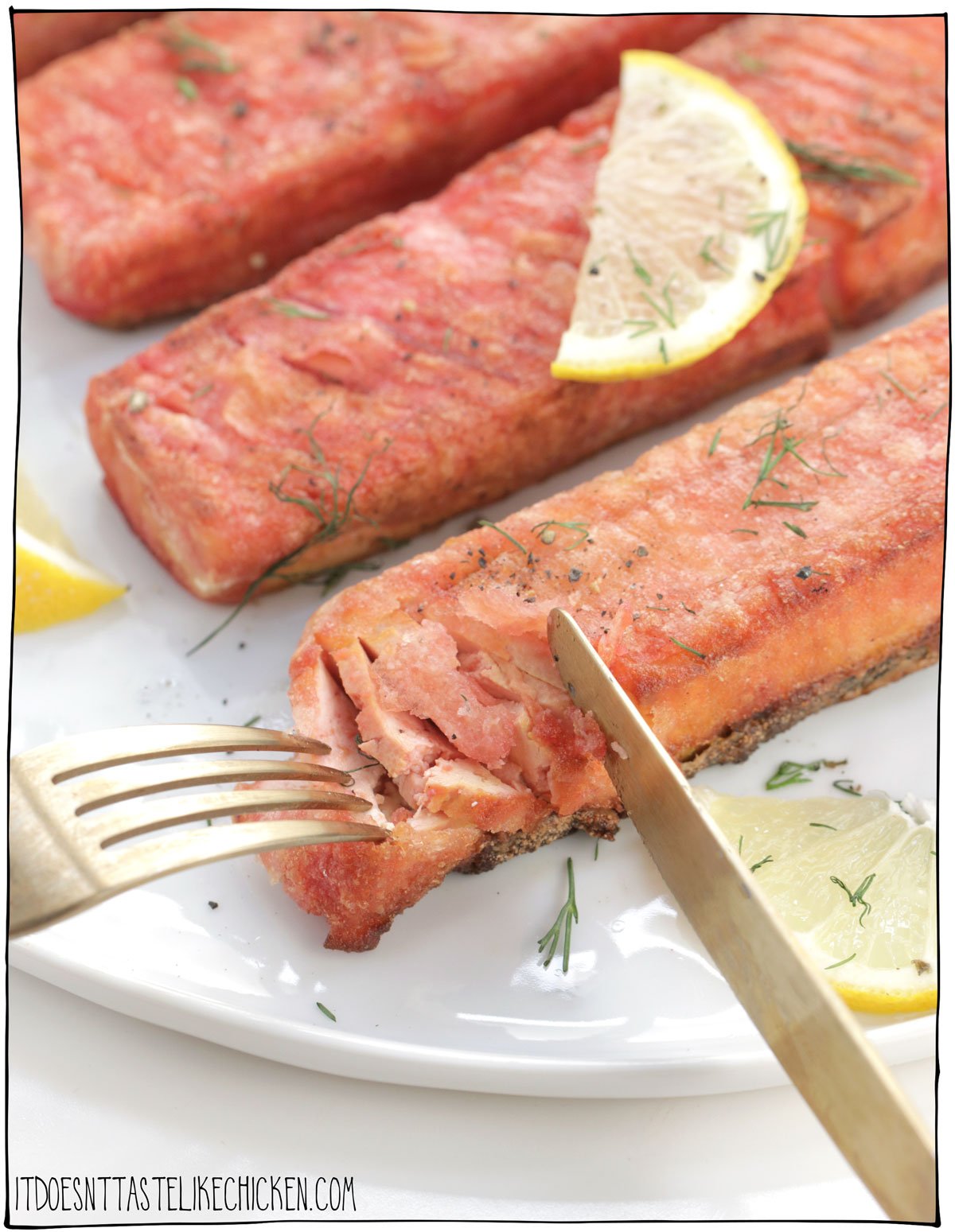 Vegan Salmon! Pan-Seared Fillets!