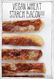 vegan wheat starch bacon What to do with starch after making seitan » Healthy Vegetarian Recipes