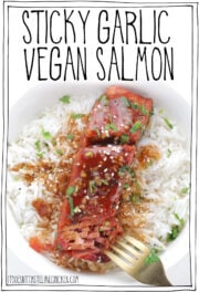 sticky garlic vegan salmon recipe fillet tofu » Healthy Vegetarian Recipes