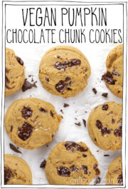 vegan pumpkin chocolate chunk cookies chip recipe easy » Healthy Vegetarian Recipes