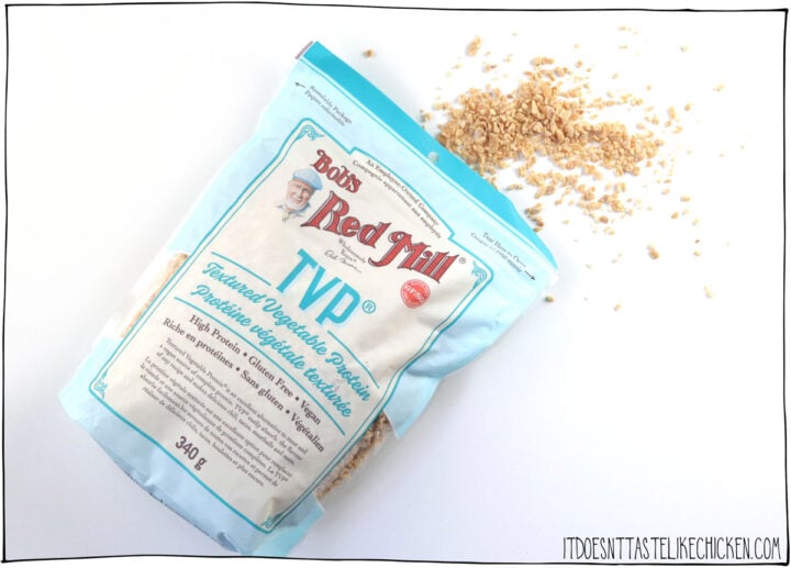 TVP (proteína vegetal texturizada) 