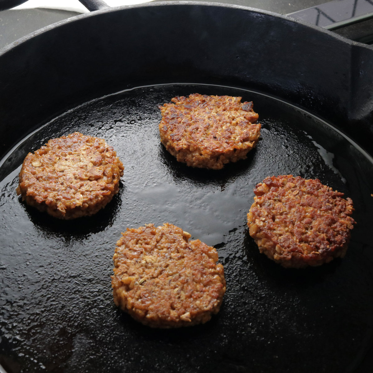 Easy Vegan Breakfast Sausage Patties (TVP) • It Doesn't Taste Like Chicken