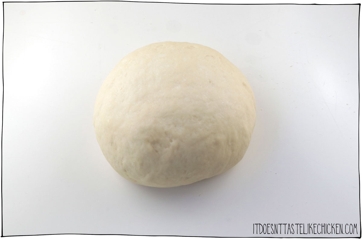 Knead the dough for 5 minutes 