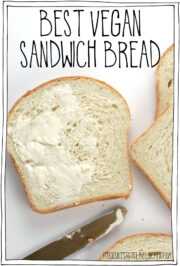 best vegan sandwich bread recipe white loaf fluffy yeast » Healthy Vegetarian Recipes