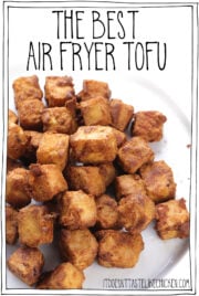 the best air fryer tofu recipe crispy cornstarch easy » Healthy Vegetarian Recipes
