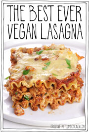 the best vegan lasagna recipe meat cheese easy » Healthy Vegetarian Recipes