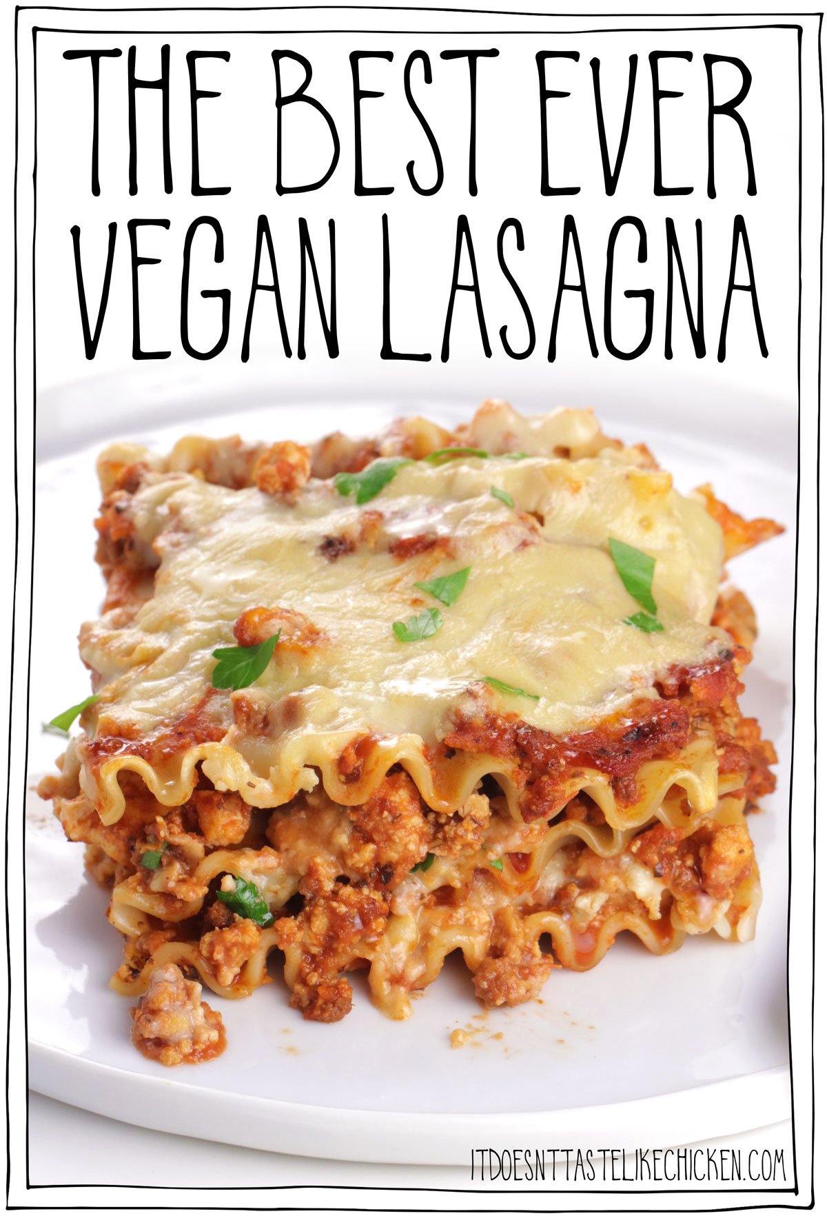 With layers of a vegan meaty bolognese sauce, lasagna noodles, homemade cashew vegan ricotta (which takes less than 5 minutes to make), all topped with a 5-minute vegan mozzarella sauce you have yourself The Best Ever Vegan Lasagna!!! It's meaty, cheesy, creamy, and so delicious, no one will be able to tell it's vegan! 