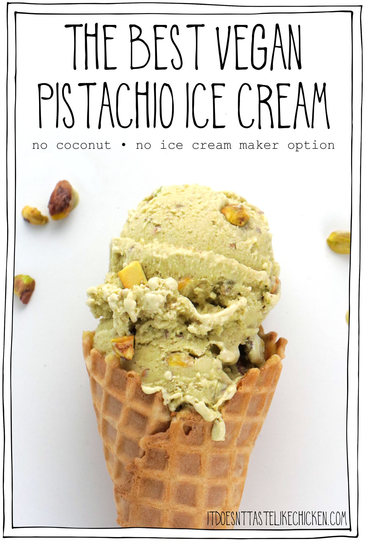 The Best Vegan Pistachio Ice Cream