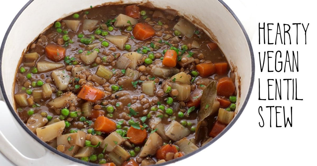 Hearty Vegan Lentil Stew