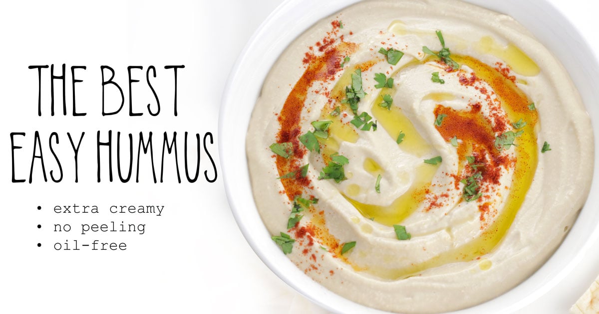 The Best Easy Hummus Recipe