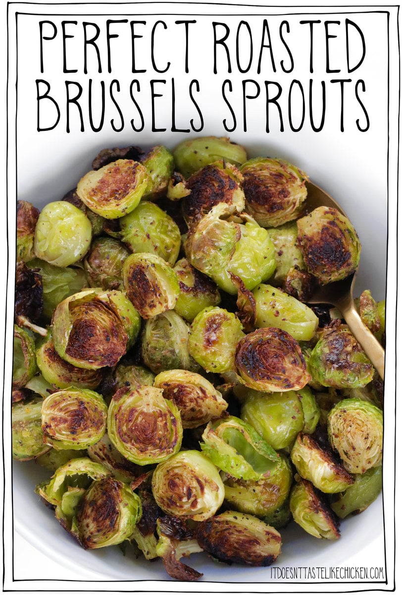 Whether you're a Brussels sprouts enthusiast or a skeptic, this recipe will win your taste buds over! Forget about bland, mushy sprouts - we're talking golden-brown and irresistibly crisp outer leaves, tender on the inside, and seasoned to perfection. The Perfect Roasted Brussel Sprouts are a delicious side dish for a Thanksgiving dinner, holiday feast, or for almost any meal! Just 6 ingredients, and 15 minutes of prep time.