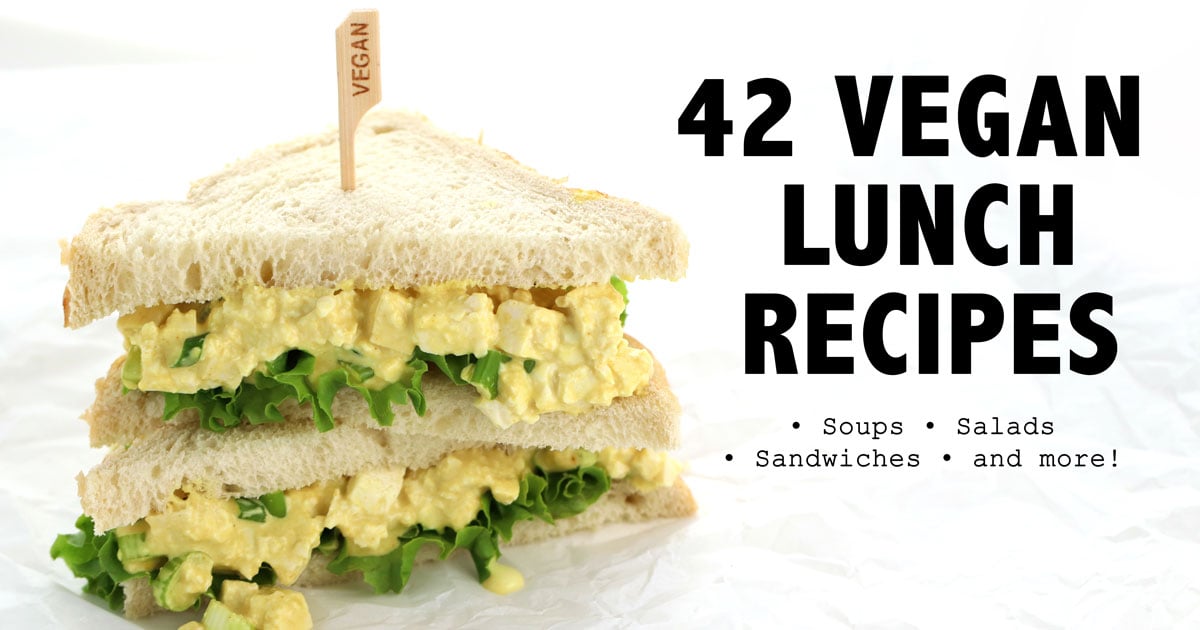 42 Vegan Lunch Concepts • It Would not Style Like Hen - My Vegan Effort
