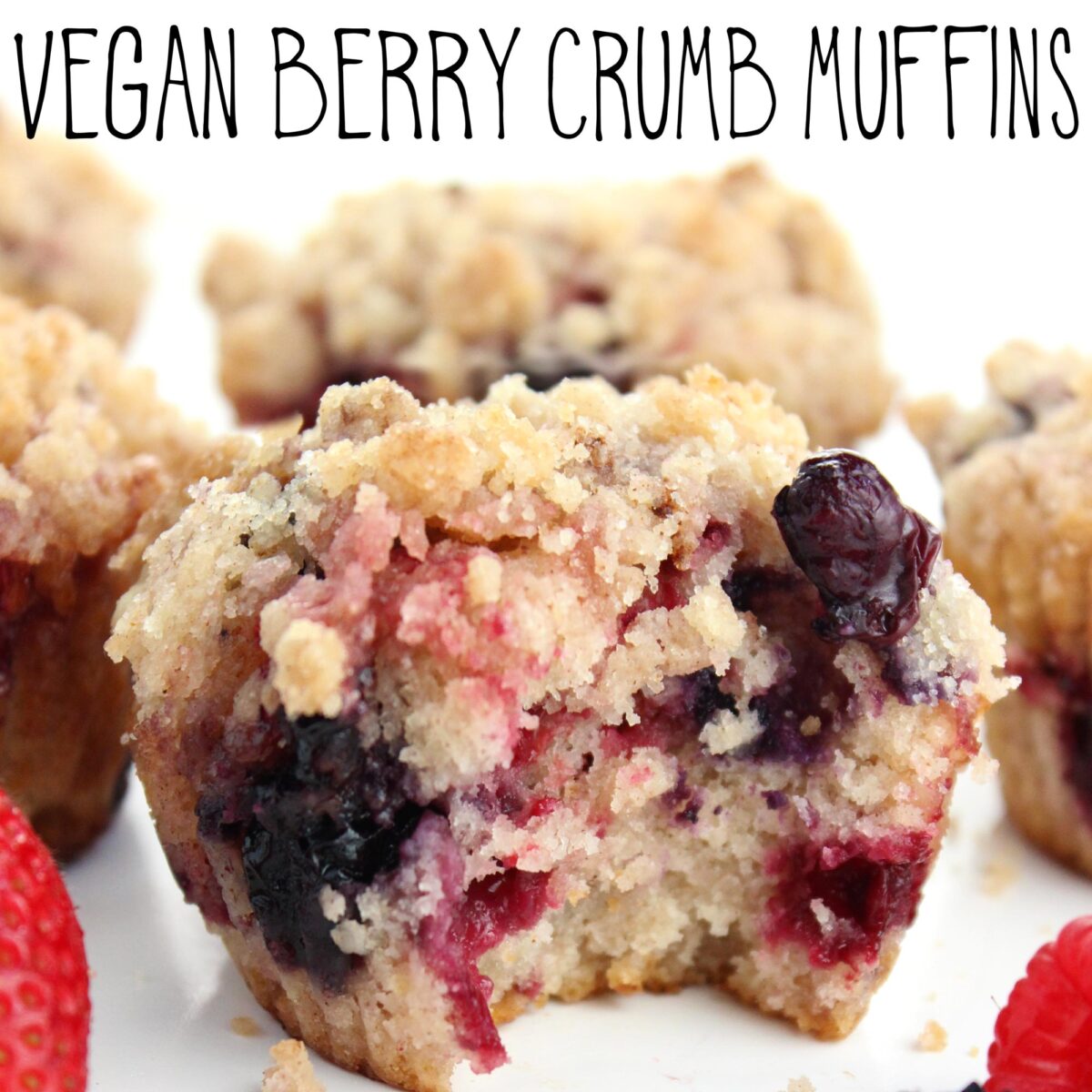 vegan blueberry muffins recipe