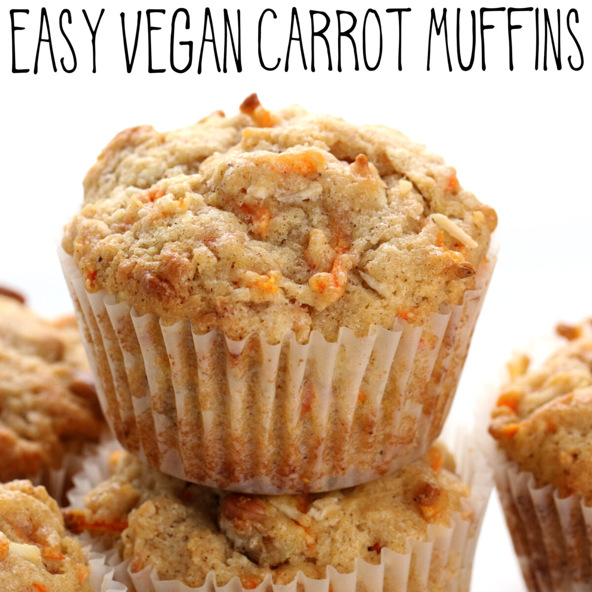 vegan carrot muffins recipe