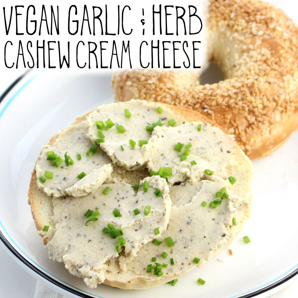 vegan cream cheese made from cashews