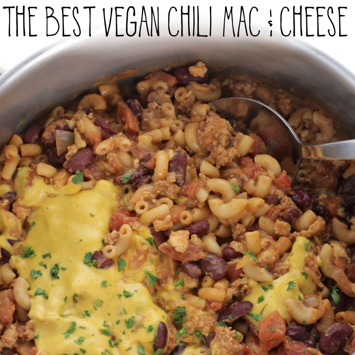 The Best Vegan Chili Mac & Cheese