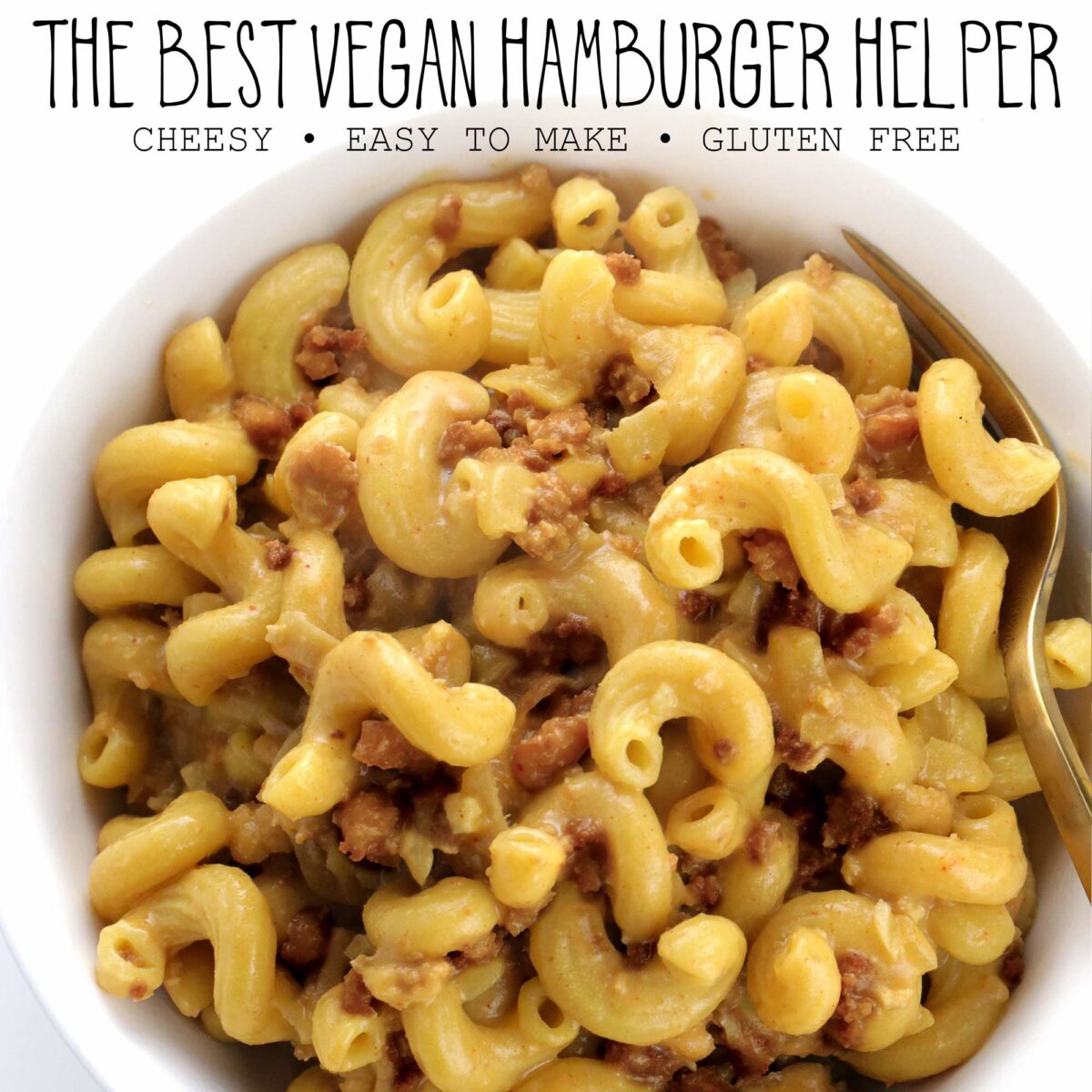 The Best Vegan Hamburger Helper