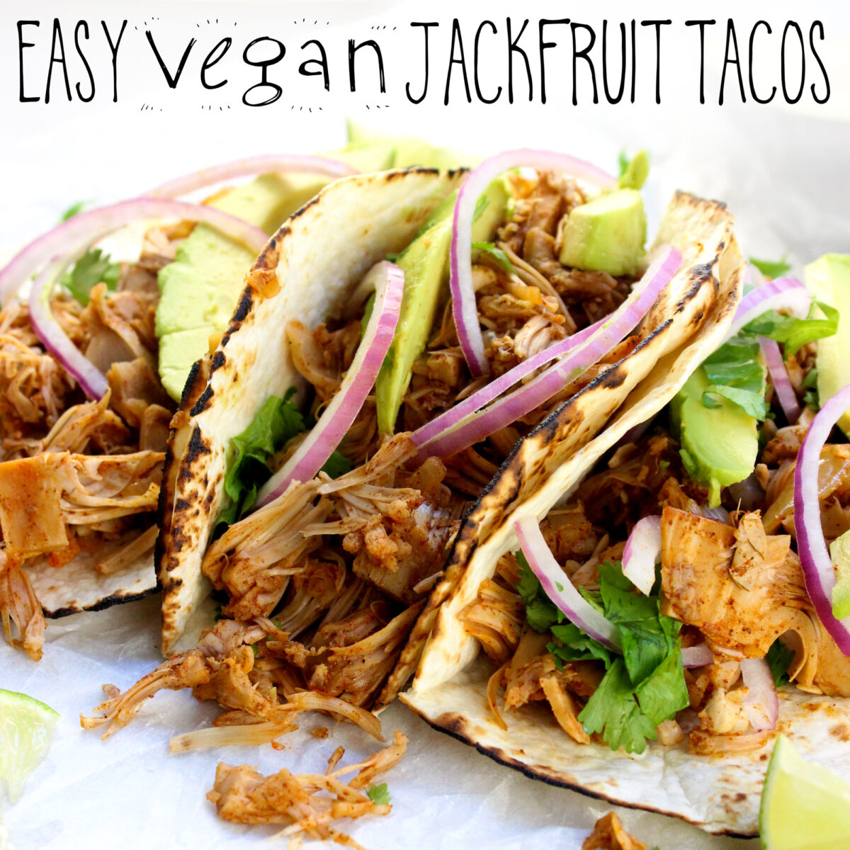 Easy Vegan Jackfruit Tacos