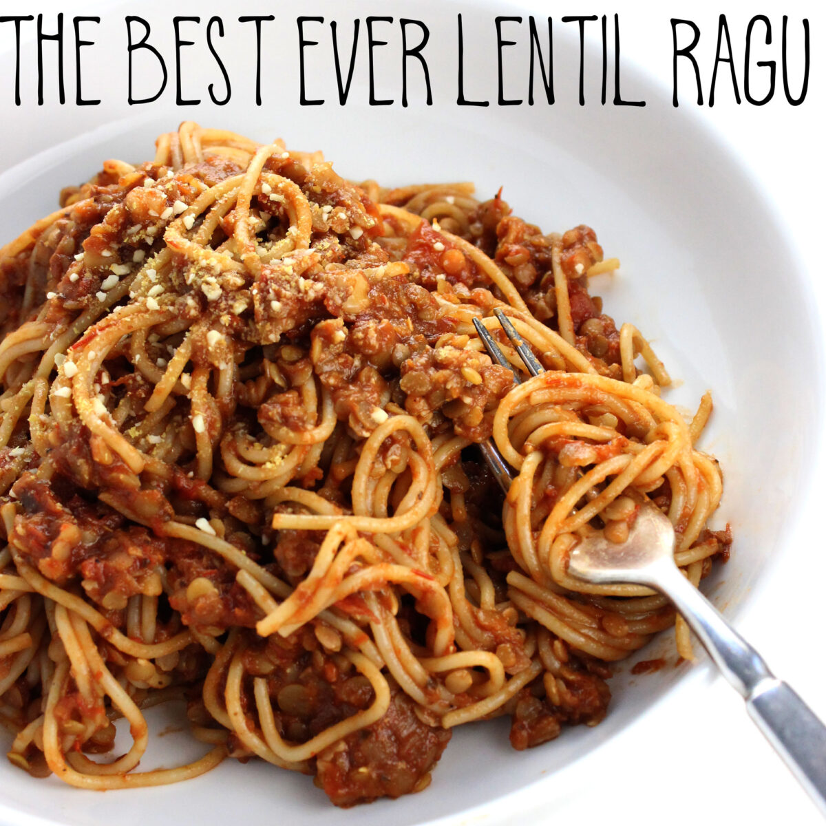The Best Ever Lentil Ragu