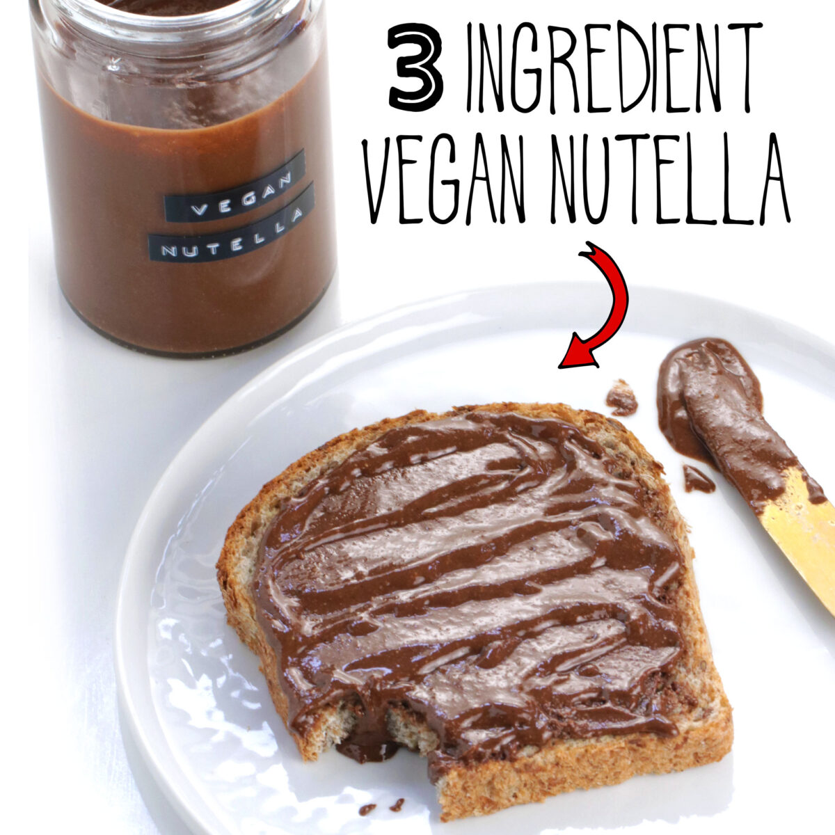homemade vegan nutella recipe