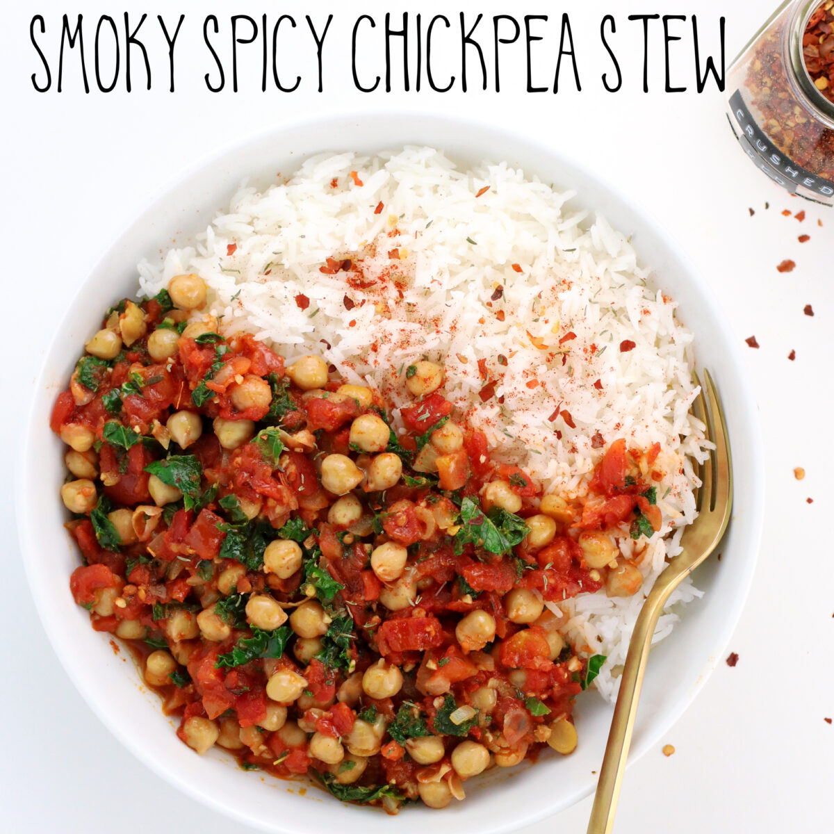 Smoky Spicy Chickpea Stew