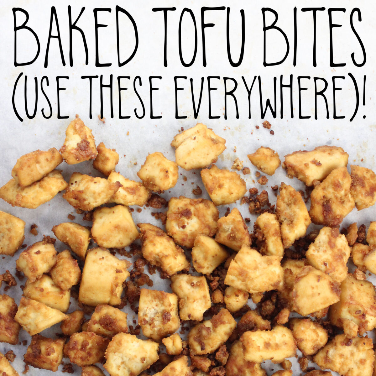 Baked Tofu Bites (Use These Everywhere)!