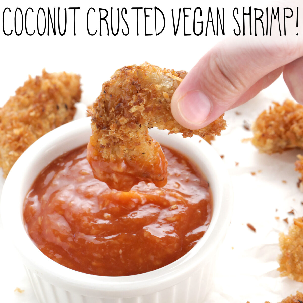 Coconut Crusted Vegan Shrimp