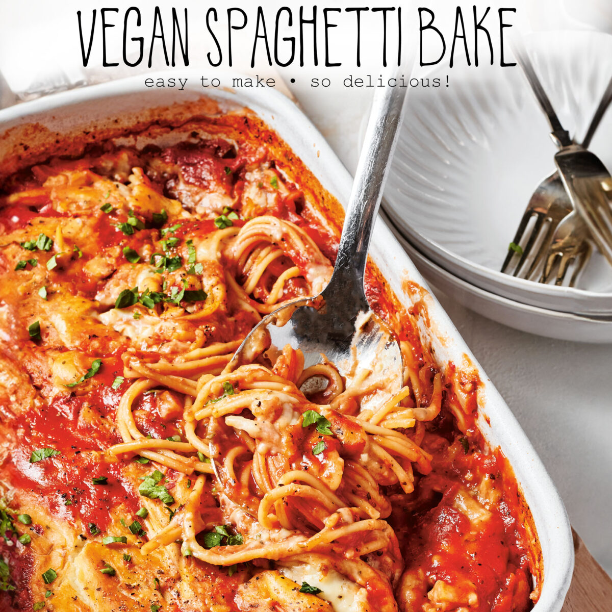 Vegan Spaghetti Bake