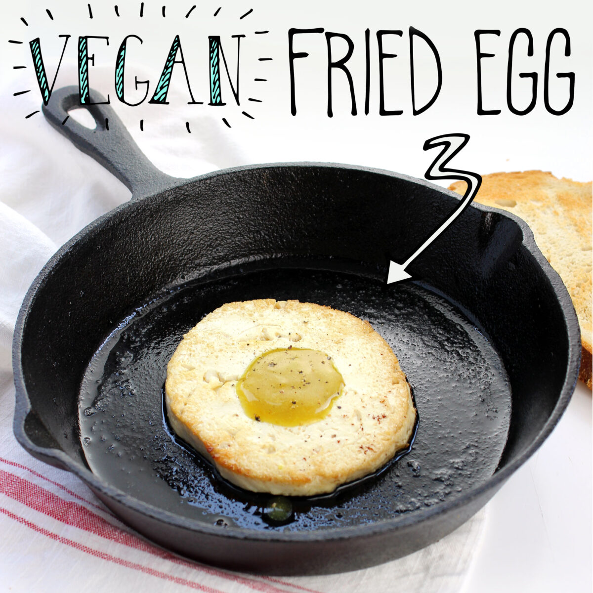 vegan fried egg