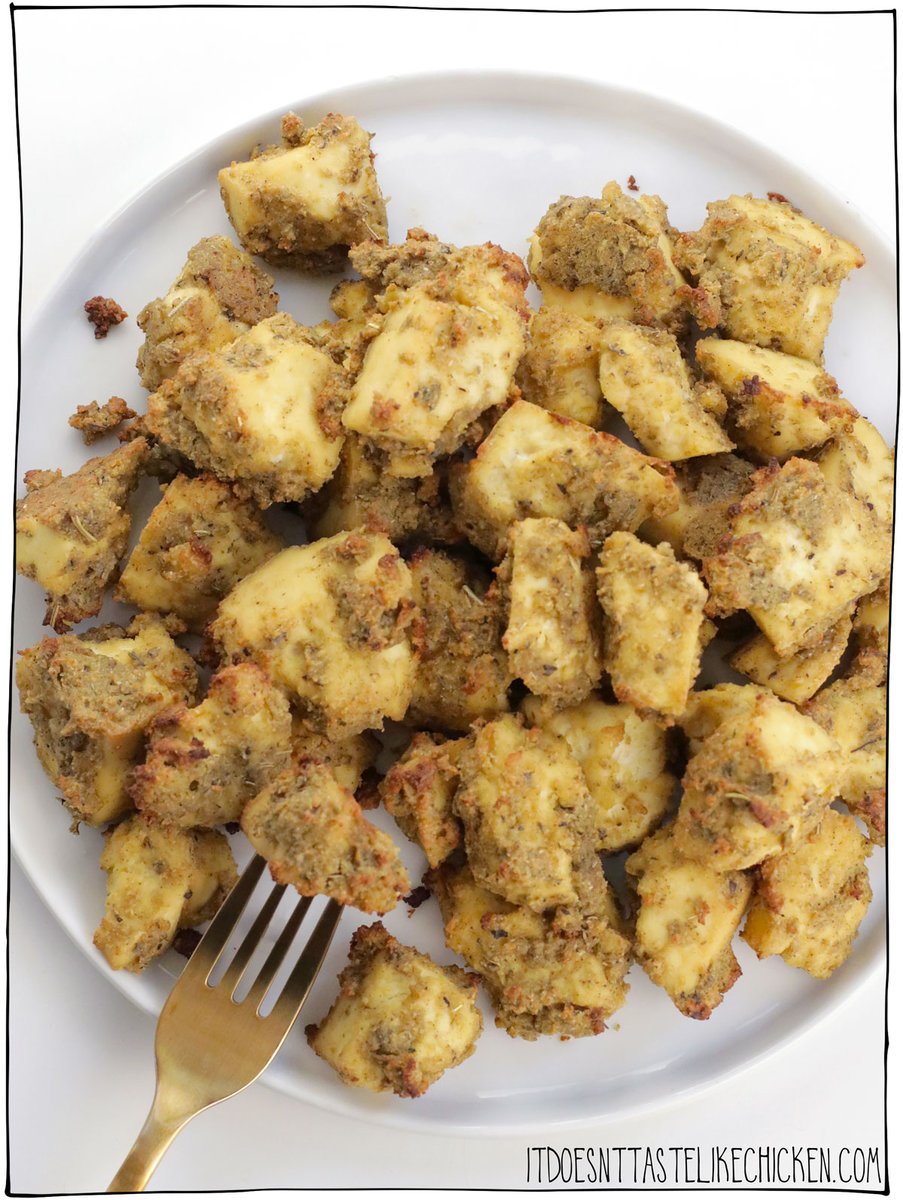 You won't be able to resist snacking on these delicious vegan Chicken-Style Tofu Bites! The blend of seasonings in this recipe creates a crispy coating that bursts with flavor. Enjoy them as a savory snack with your favorite dip, or use them to elevate salads, pasta dishes, sandwiches, or simply savor them straight from the pan!