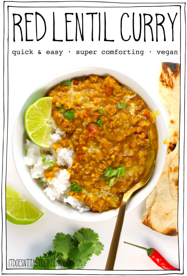 Easy Red Lentil Curry It Doesn t Taste Like Chicken Easy Red Lentil Curry It Doesn t Taste Like Chicken