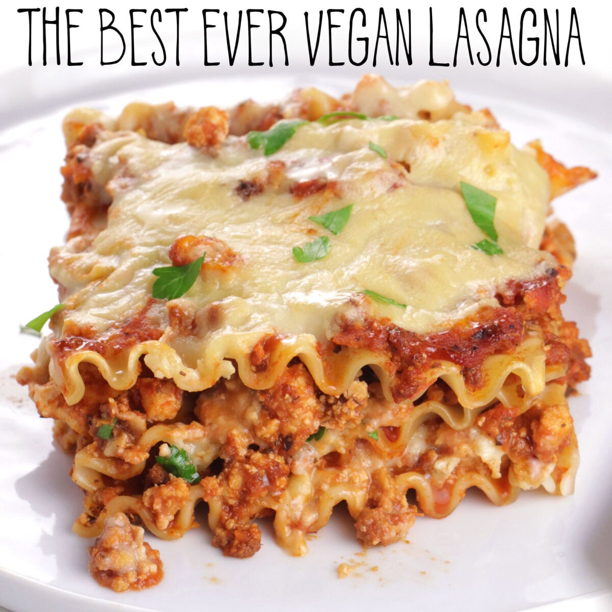 The Best Ever Vegan Lasagna!!!
