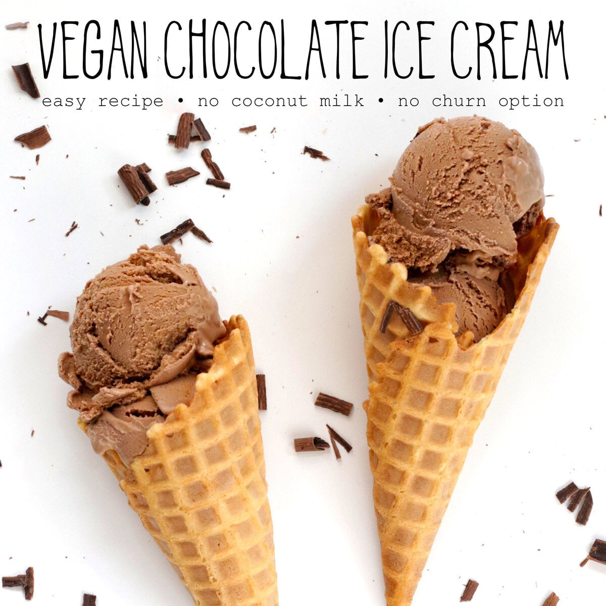 Vegan Chocolate Ice Cream