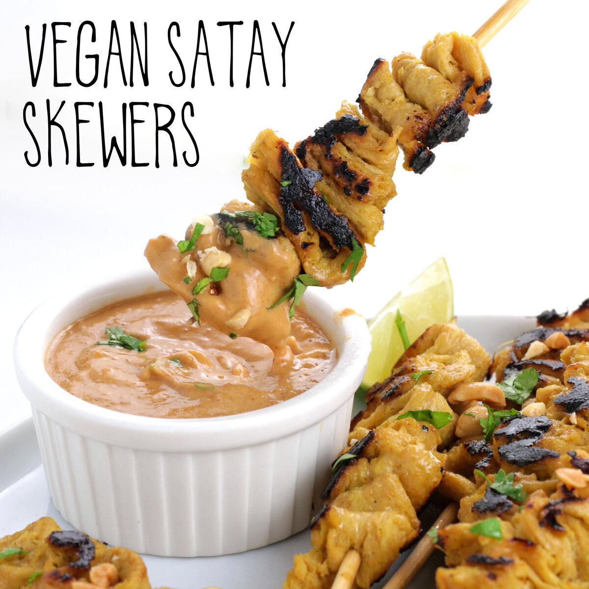 Vegan Satay Skewers