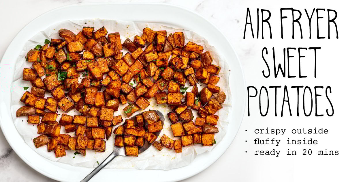 Air Fryer Sweet Potatoes (Crispy, Easy & Perfect Every Time)