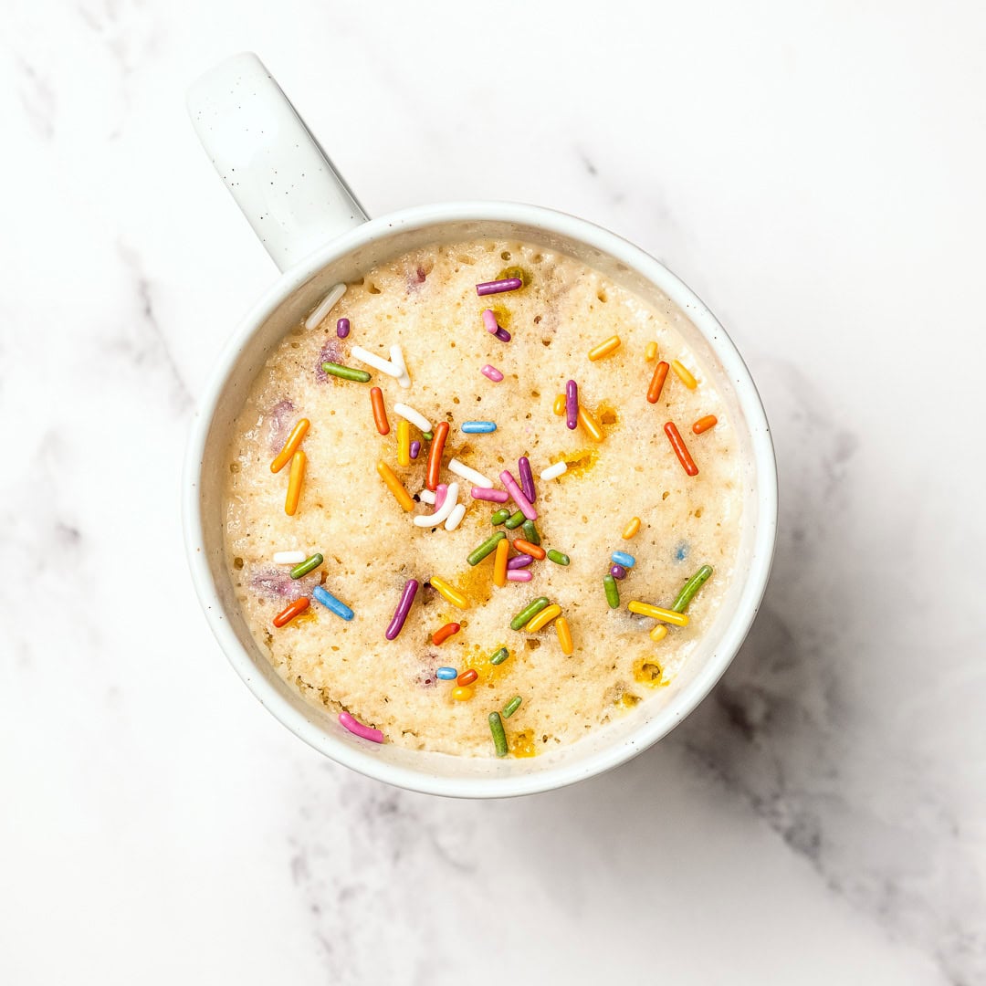 Vanilla Mug Cake (Quick & Easy + Vegan)