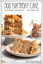 Dog Birthday Cake Recipe (Easy, Vegan & Dog-Friendly!)