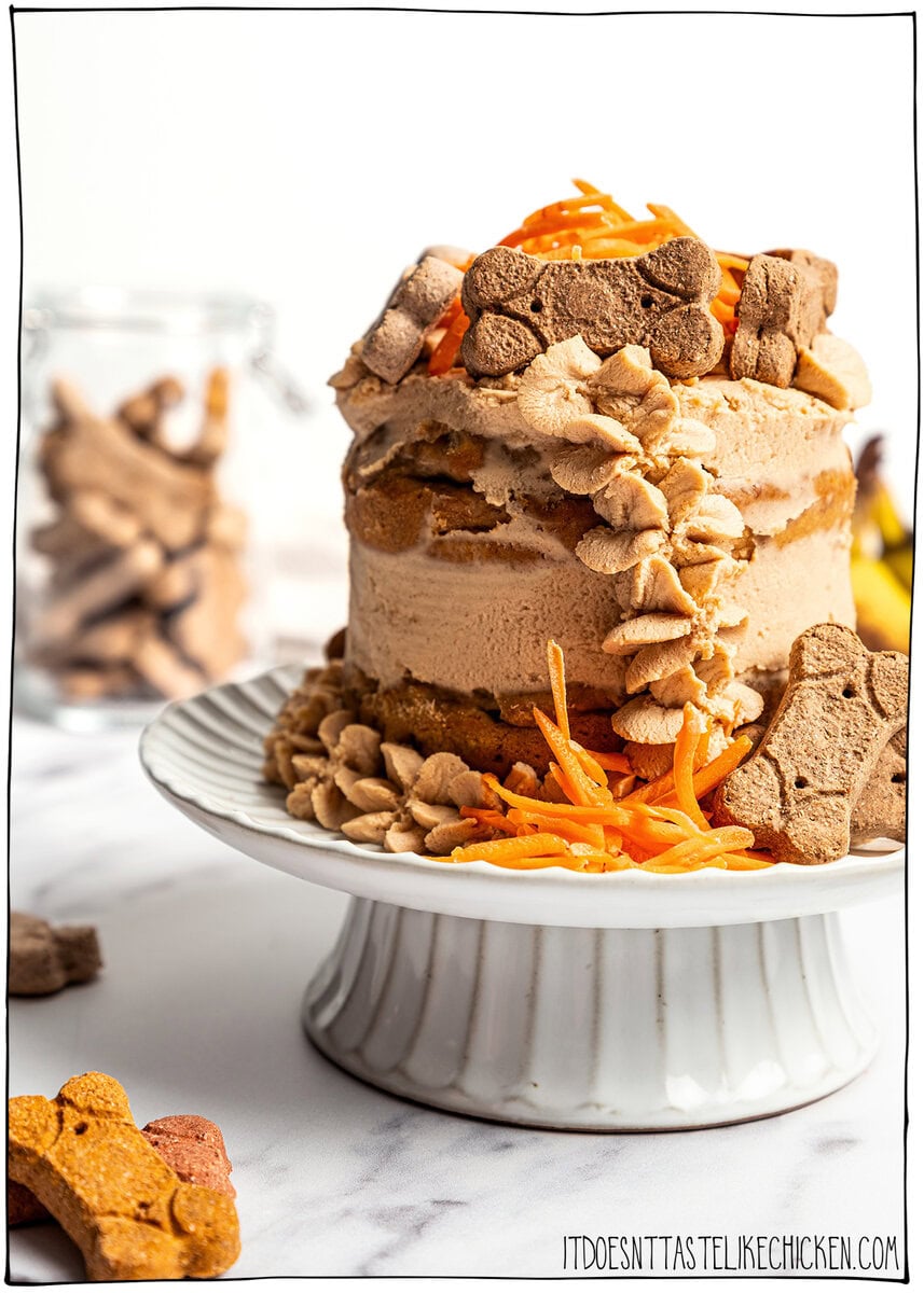 Dog Birthday Cake Recipe (Easy, Vegan & Dog-Friendly!)
