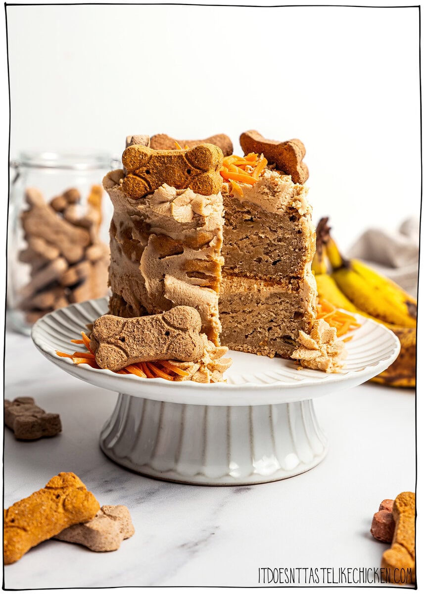 Dog Birthday Cake Recipe (Easy, Vegan & Dog-Friendly!)