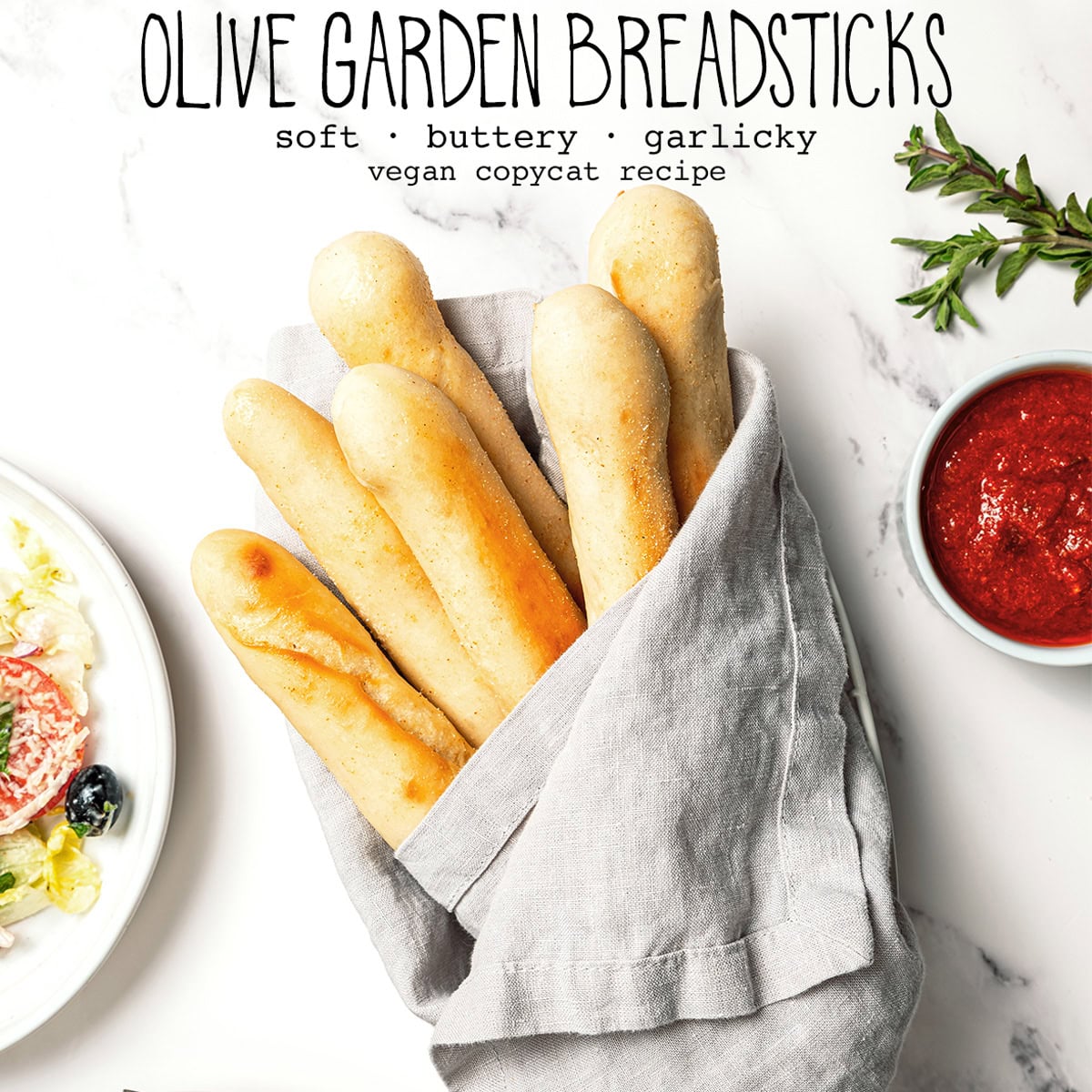 Vegan Olive Garden Breadsticks