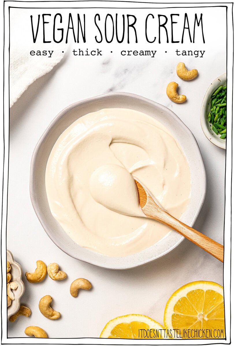 Easy Vegan Sour Cream